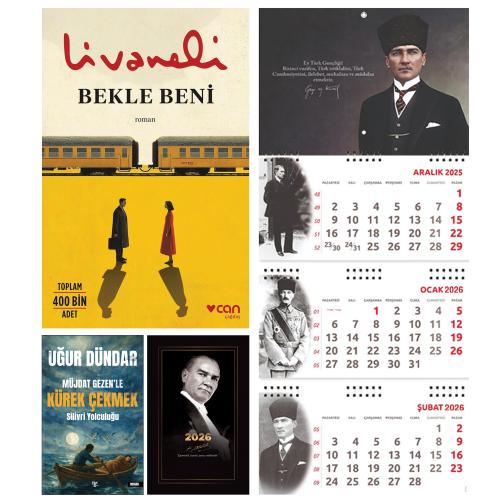 Bekle Beni ve Müjdate Gezenle Kürek Çekmek - Gazi Paşa Ajanda - Gazi Duvar Takvimi