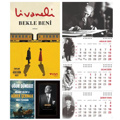 Bekle Beni ve Müjdate Gezenle Kürek Çekmek - İstikbal Ajanda - İmza Duvar Takvimi