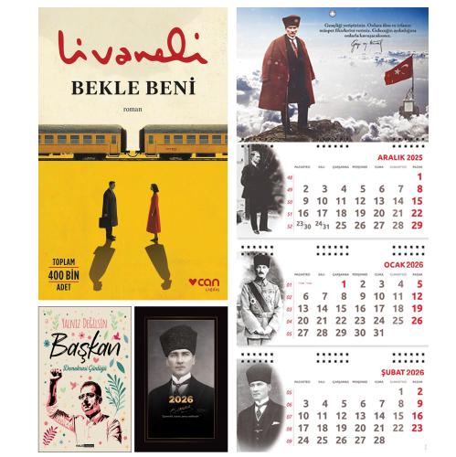 Bekle Beni ve Yalnız Değilsin Başkan - Kalpaklı Ajanda - Sakarya Duvar Takvimi