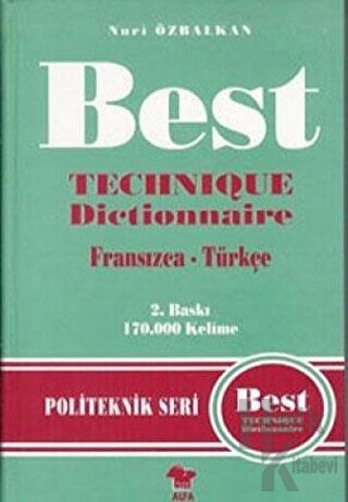 Best Technique Dictionnaire Fransızca - Türkçe 170.000 Kelime (Ciltli)