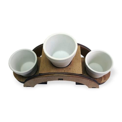 Beton Saksılı Küçük Köprü - Halkkitabevi