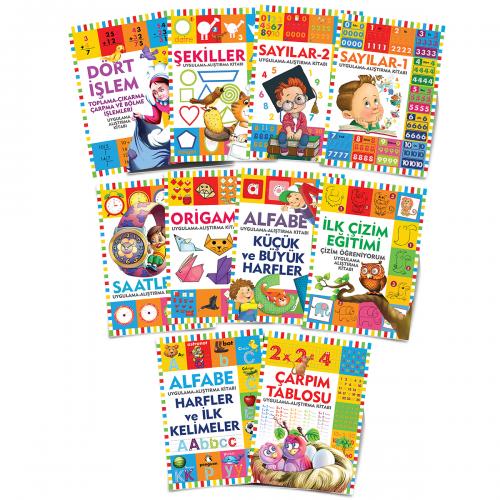 Etkinlikler Seti 10 Kitap - Halkkitabevi