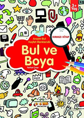 Bul ve Boya - Kırmızı Kitap