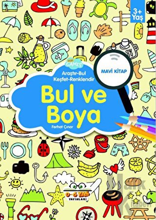 Bul ve Boya - Mavi Kitap
