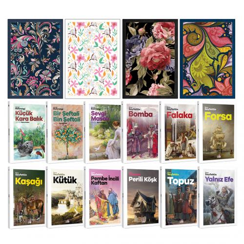 Çocuk Romanları 12 Kitap ve 4 Defter