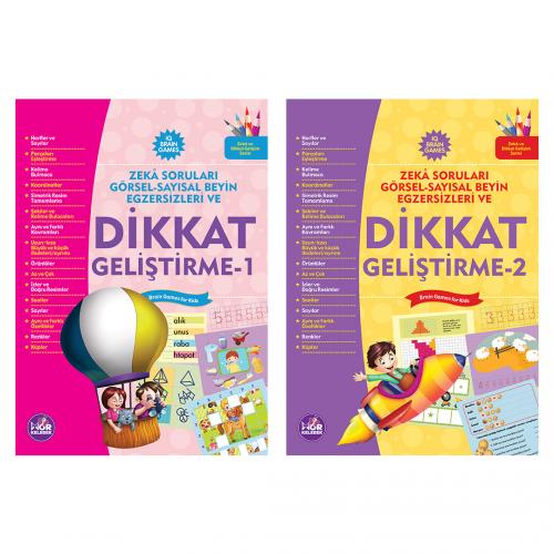 Çocuklar İçin Zeka Oyunları 2 Kitap Bir Arada 2