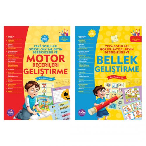 Çocuklar İçin Zeka Oyunları 2 Kitap Bir Arada 3