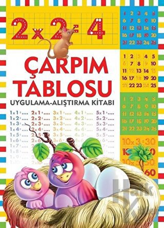 Çarpım Tablosu / Uygulama - Alıştırma Kitabı