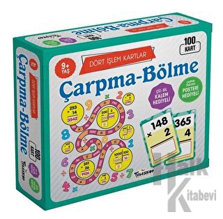 Çarpma Bölme 9 Yaş Dört İşlem Kartlar - Halkkitabevi