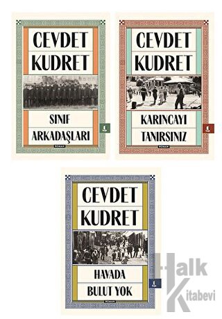 Cevdet Kudret Kitap Seti - 3 Kitap Takım - Halkkitabevi