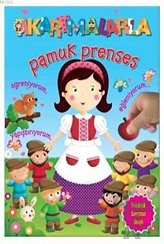 Çıkartmalarla Pamuk Prenses