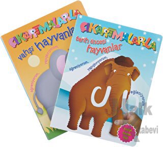 Çıkartmalarla Vahşi Hayvanlar (17 Kitap Takım) - Halkkitabevi