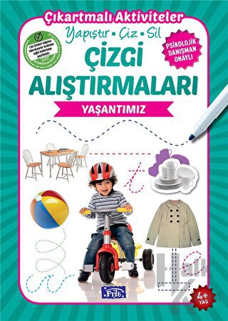 Çizgi Alıştırmaları - Yaşantımız (4 Yaş)