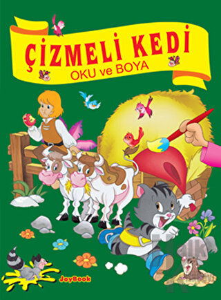 Çizmeli Kedi - Oku ve Boya