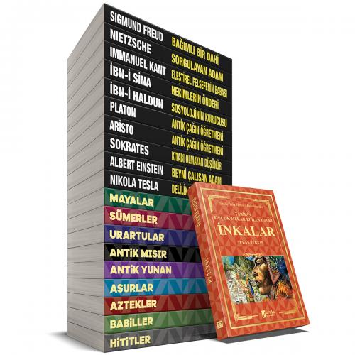 Dahiler ve Uygarlıklar Seti - 20 Kitap