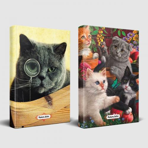 Dedektif Kedi ve Bahçe Kedileri Planlama Defteri