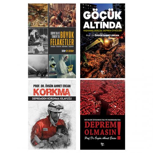 Depreme Dair Herşey Kitap Seti