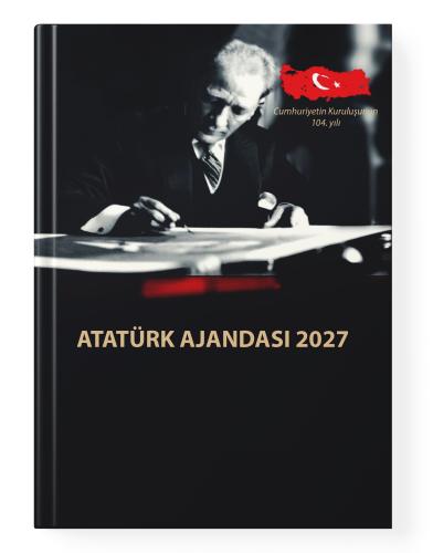 2027 Atatürk Ajandası - Ciltli - Halkkitabevi 2027 Atatürk Ajandası - Ciltli - Halkkitabevi