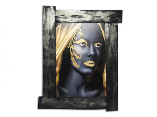 3D Altın Dövme Ahşap Tablo - Halkkitabevi