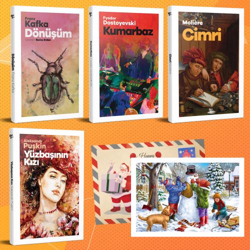 Dünya Klasikleri Dörtlü Set - 14 ve Kartpostal