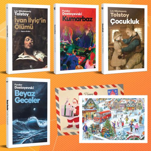 Dünya Klasikleri Dörtlü Set - 7 ve Kartpostal