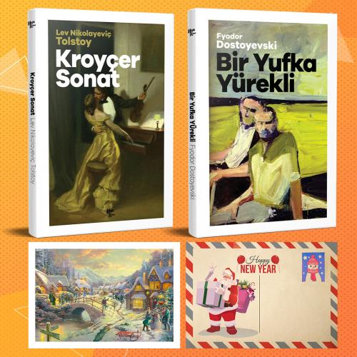 Dünya Klasikleri İkili Set - Kroyçer Sonat - Bir Yufka Yürekli ve Kartpostal
