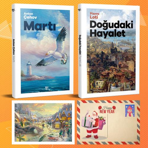 Dünya Klasikleri İkili Set - Martı - Doğudaki Hayalet ve Kartpostal