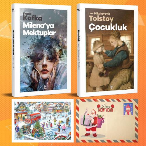 Dünya Klasikleri İkili Set - Milenaya Mektuplar - Çocukluk ve Kartpostal