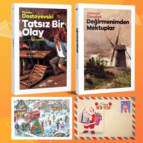 Dünya Klasikleri İkili Set - Tatsız Bir Olay - Değirmenimden Mektuplar ve Kartpostal