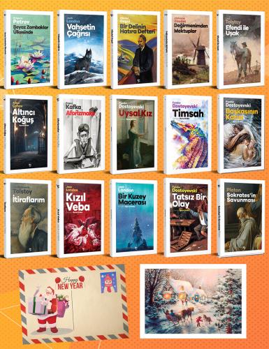 Dünya Klasikleri Onbeşli Set - 1 ve Kartpostal - Halkkitabevi