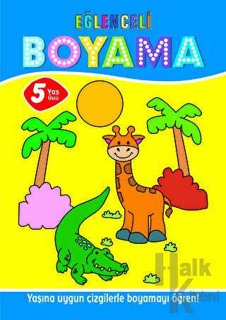 Eğlenceli Boyama - 5 Yaş Üstü 4'lü Pastel Boya Hediyeli