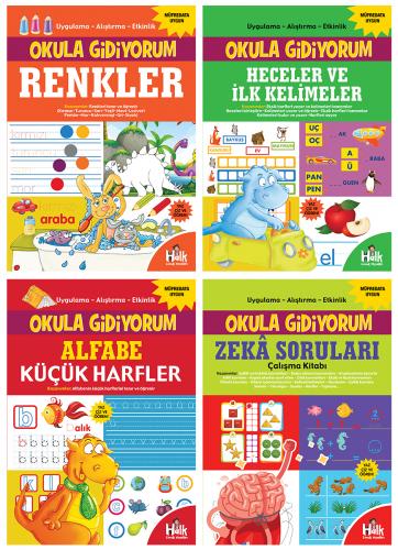 Eğlenerek Öğreniyorum Seti - 4 Kitap