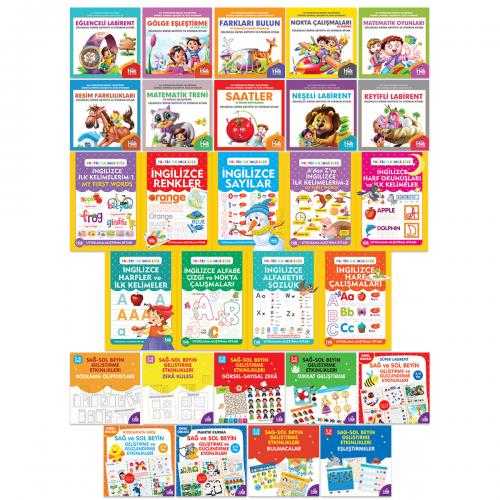 Etkinlik Oyunları Seti - 28 Kitap