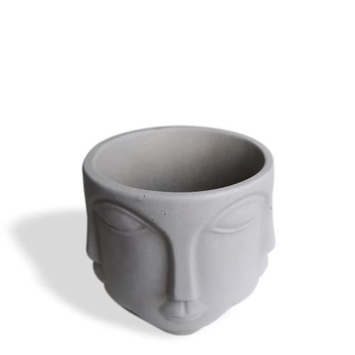 Faced Beton Saksı, Orta Boy - Halkkitabevi