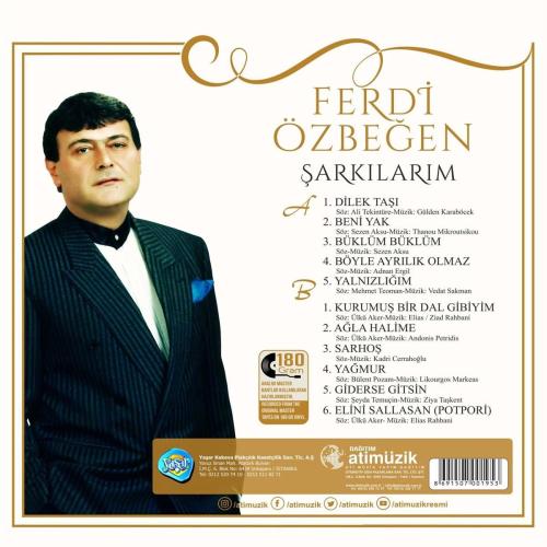 Ferdi Özbeğen - Şarkılarım (Plak) - Halkkitabevi
