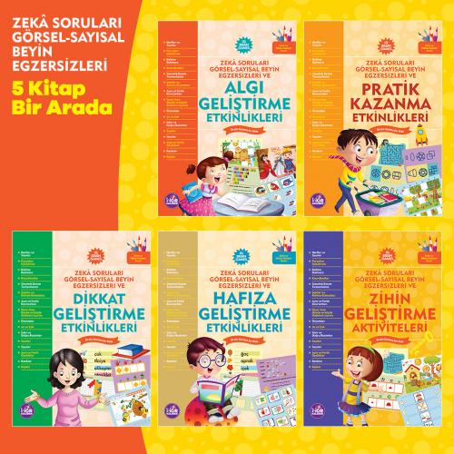 Görsel Saysal Beyin Egzersizleri 5 Kitap Bir Arada