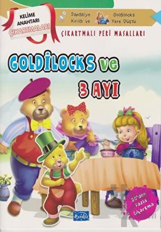 Goldilocks ve Üç Ayı - Çıkartmalı Peri Masalları - Halkkitabevi