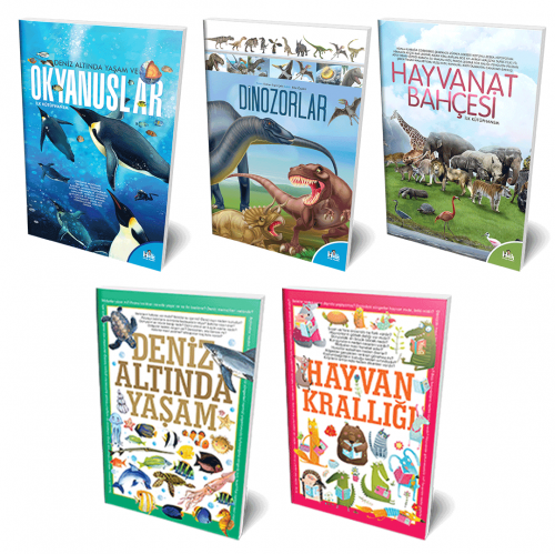 Hayvanlar Alemi 5 Kitap - Halkkitabevi
