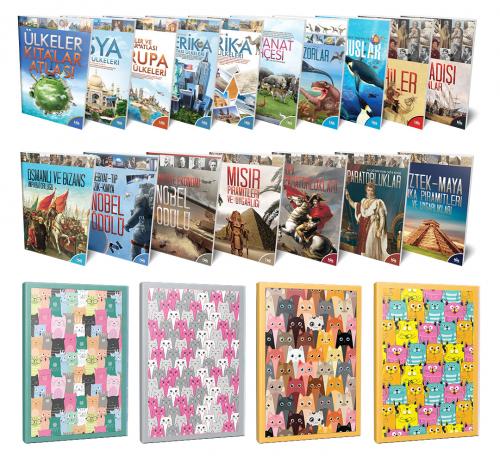 İlk Kütüphanem 17li Kitap Seti ve 4 Defter -4