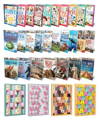 İlk Kütüphanem 27li Kitap Seti ve 4 Defter -4