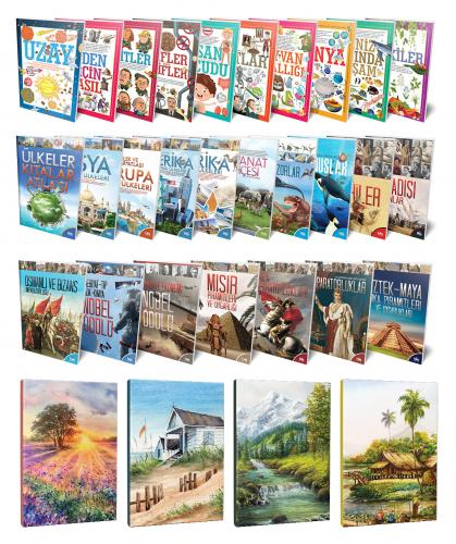 İlk Kütüphanem 27li Kitap Seti ve 4 Defter