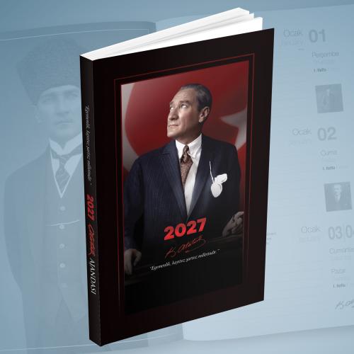 İstikbal 2027 Atatürk Ajandası - Halkkitabevi