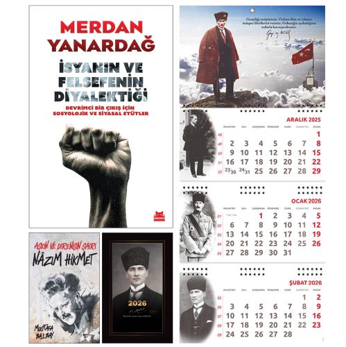 İsyanın ve Felsefenin Diyalektiği ve Nazım Hikmet - Kalpaklı Ajanda - Sakarya Duvar Takvimi