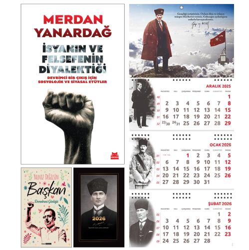 İsyanın ve Felsefenin Diyalektiği ve Yalnız Değilsin Başkan - Kalpaklı Ajanda - Sakarya Duvar Takvimi