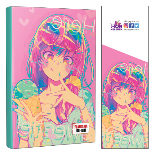 Icecream Defter ve Ayraç - Halkkitabevi