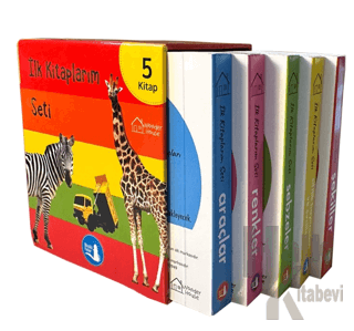 İlk Kitaplarım Seti 5 Kitap Kutulu Set (Ciltli)