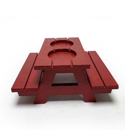 Lora Dekoratif Kırmızı Bank Kaktüslük - Halkkitabevi