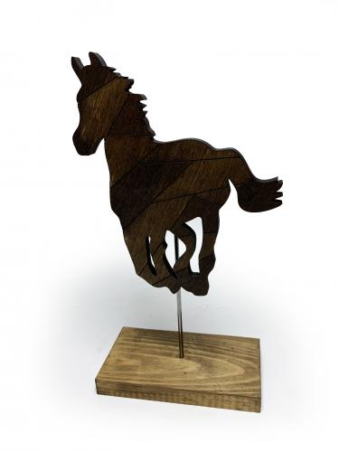 Ayaklı Ahşap Tonlamalı Midilli - Halkkitabevi