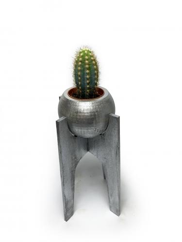 Akali Ayaklı Beton Saksı - Seri 5 - Halkkitabevi