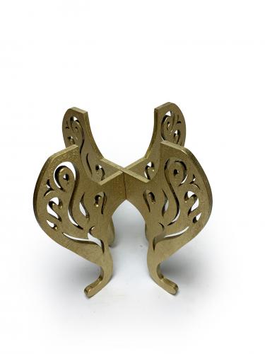 Mari Ahşap Ayaklı Beton Saksı Seri 3 - Halkkitabevi